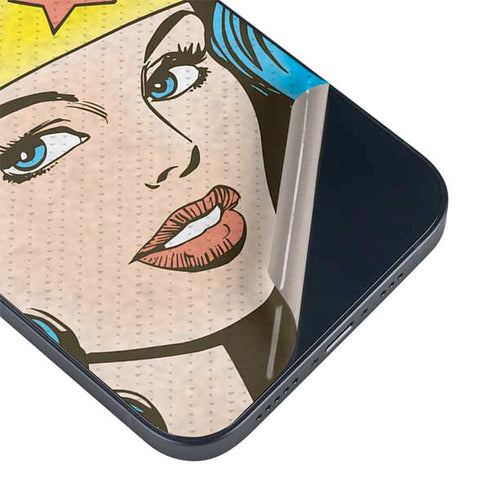 DC Comics Wonder Woman Vintage Profile iPhone 14 Plus Skin